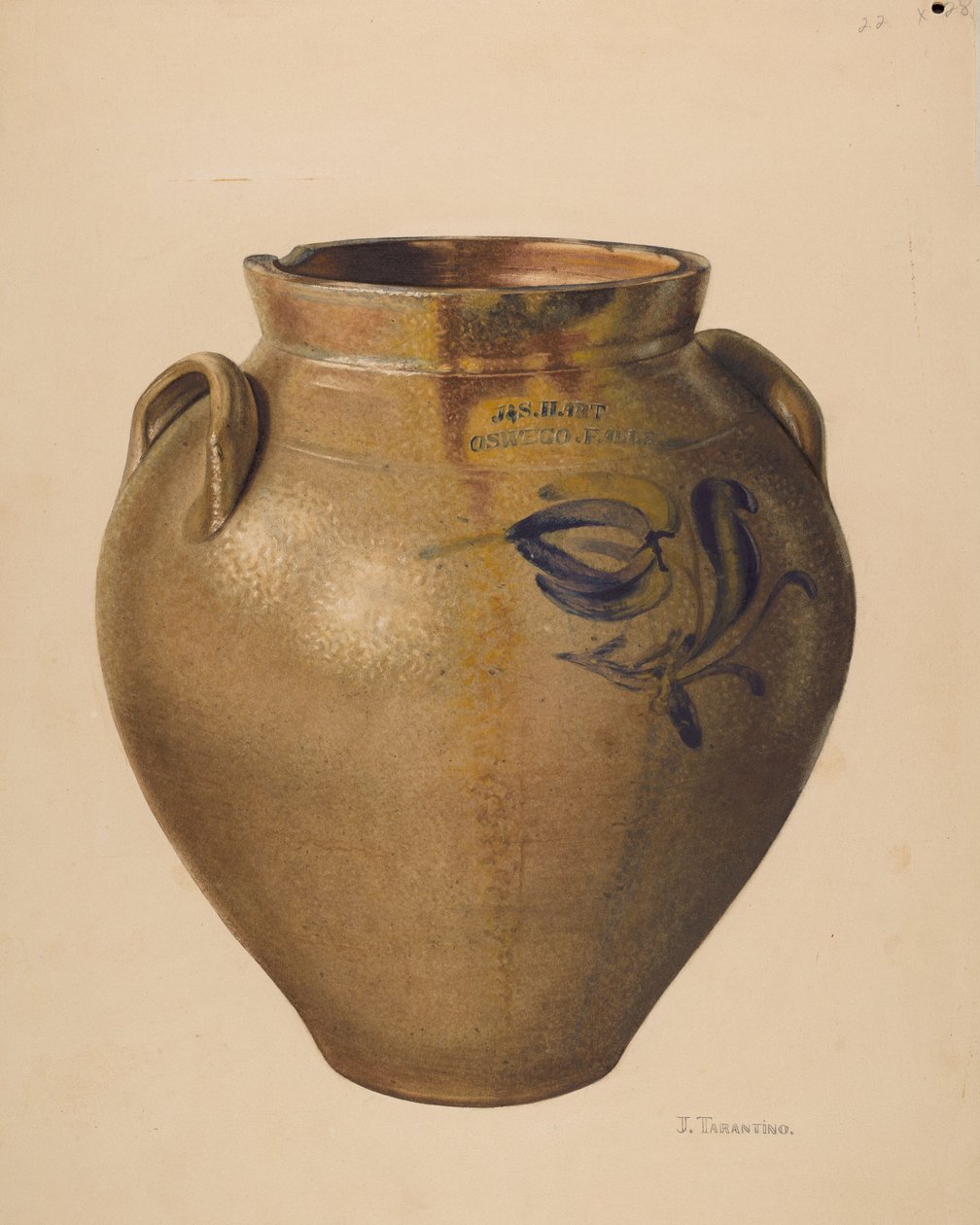 Pot, ca. 1938 door John Tarantino