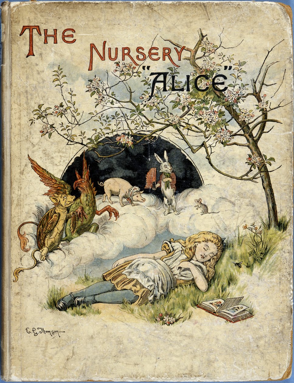 Alice slaapt door John Tenniel