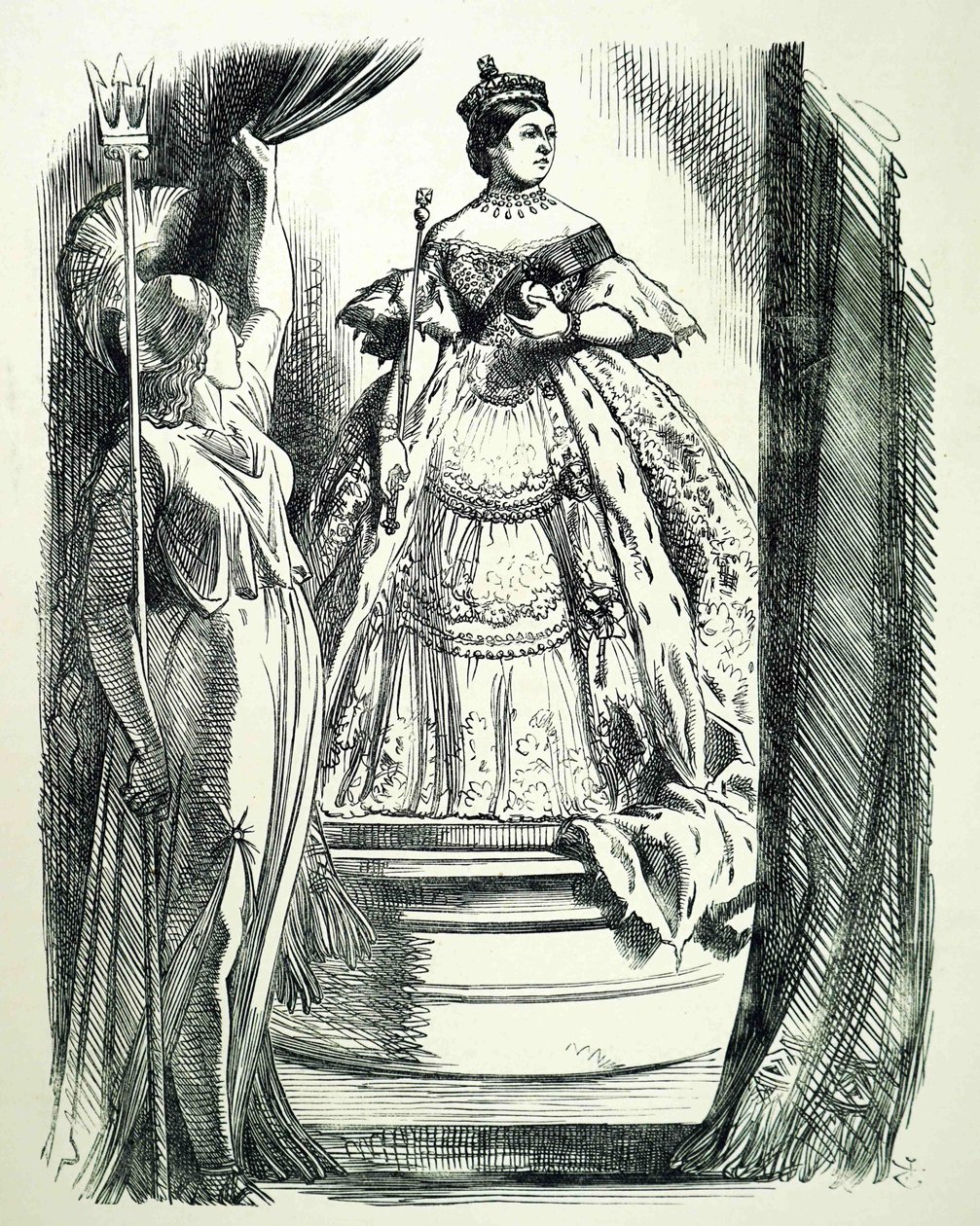 Koningin Victoria door John Tenniel