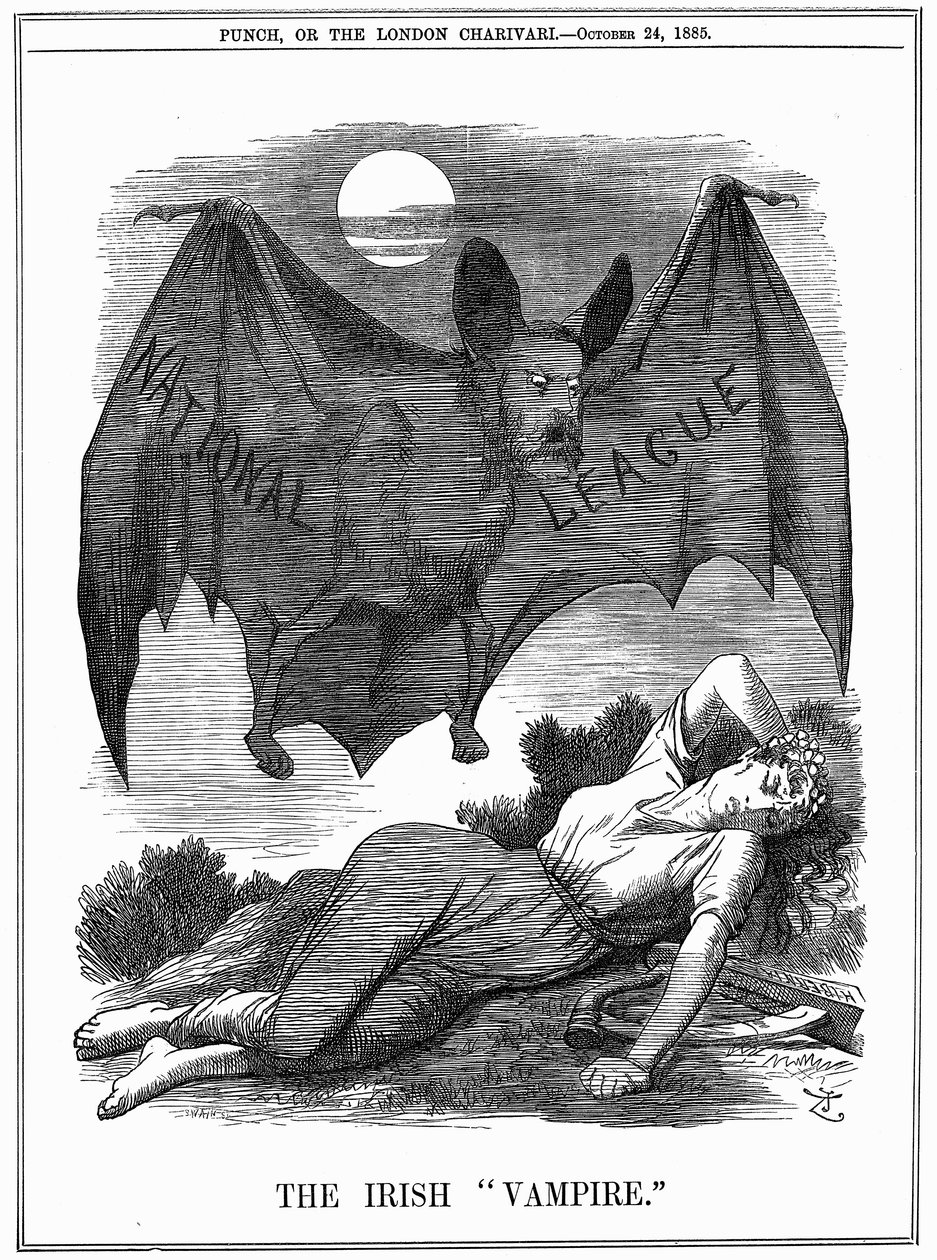De Ierse Vampier door John Tenniel