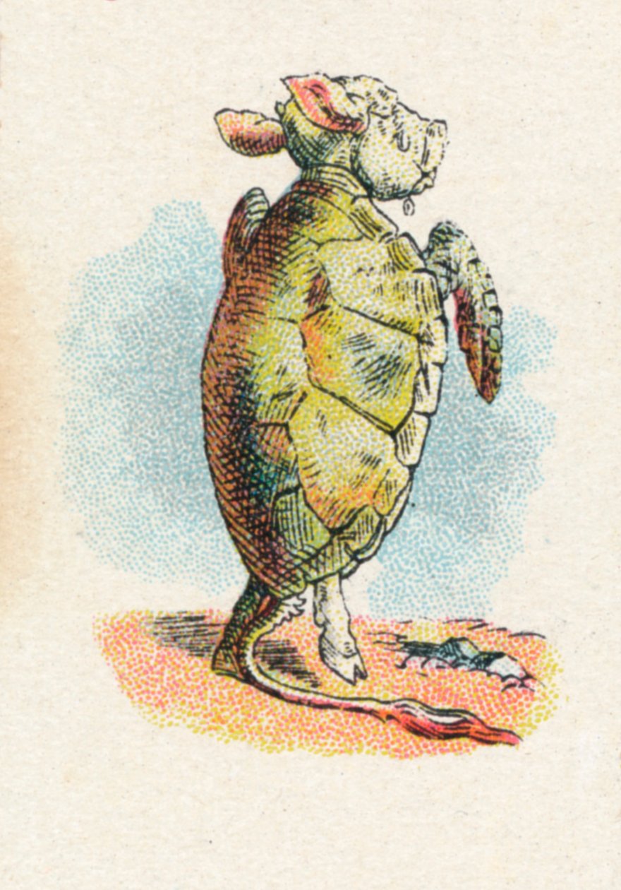De Mock Turtle door John Tenniel
