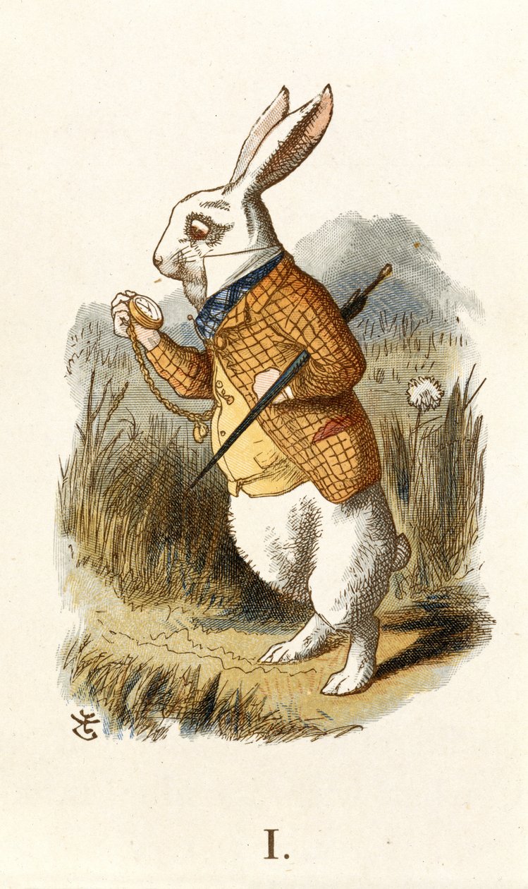 Het Witte Konijn door John Tenniel