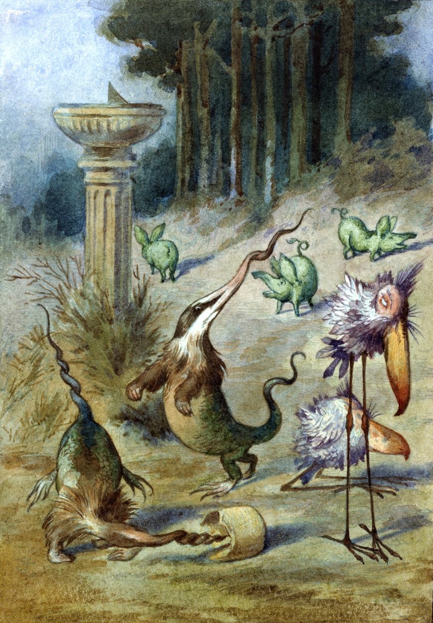 Onbekend schilderij door John Tenniel