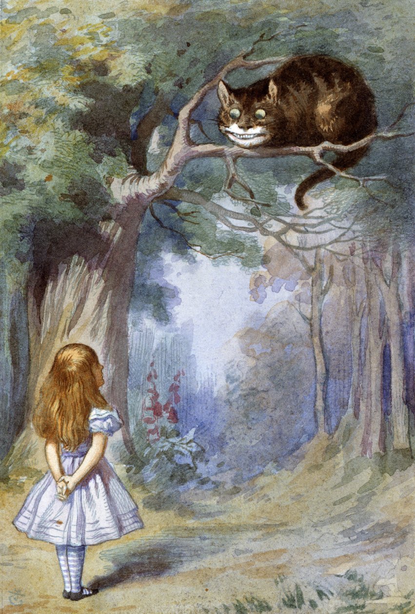 Onbekend schilderij door John Tenniel