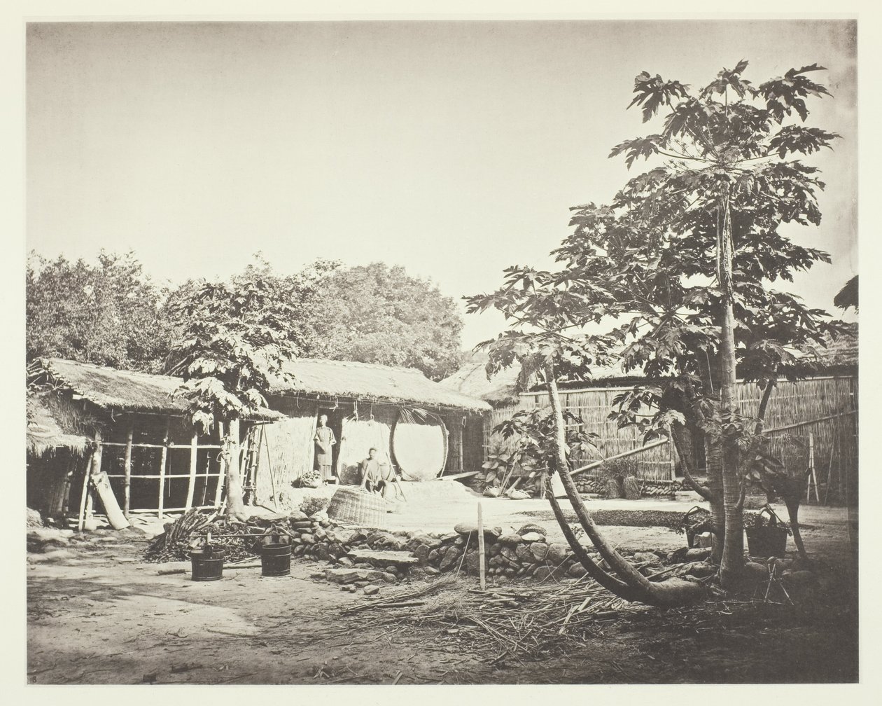 A Pepohoan Dwelling door John Thomson