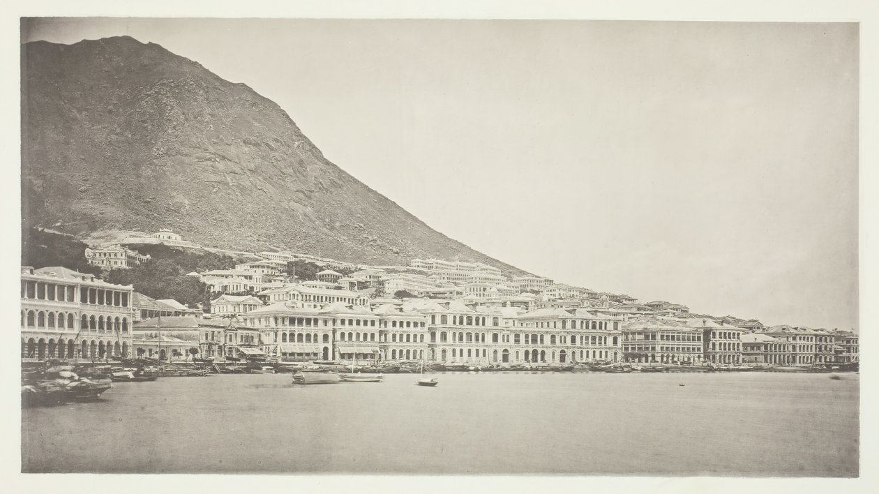 De Praya, Hong-Kong, ca. 1868 door John Thomson