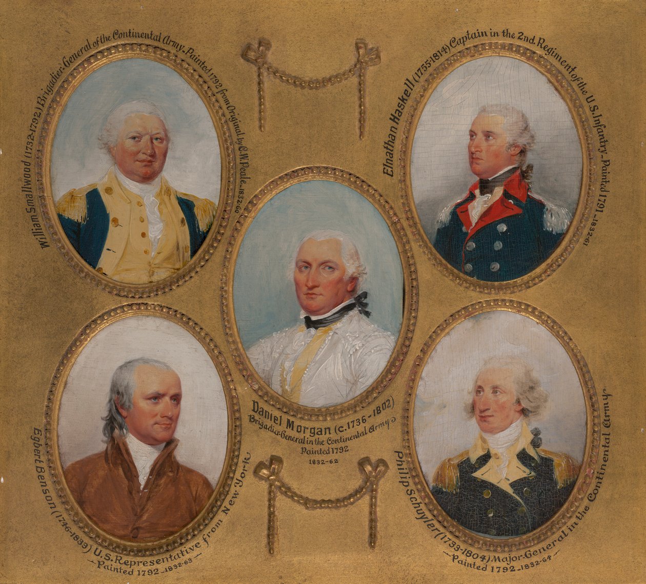 Daniel Morgan (ca. 1736) door John Trumbull