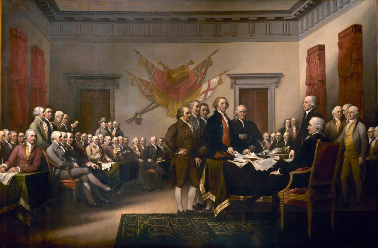 Onafhankelijkheidsverklaring, 1819 door John Trumbull