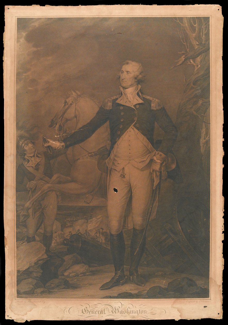 Generaal Washington, ca. 1780 door John Trumbull