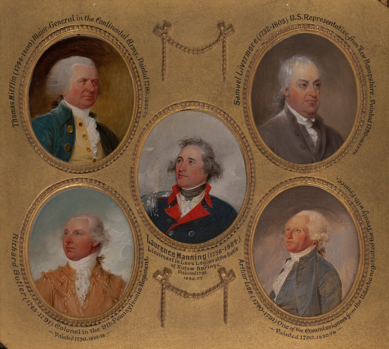 Lawrence Manning (1756) door John Trumbull