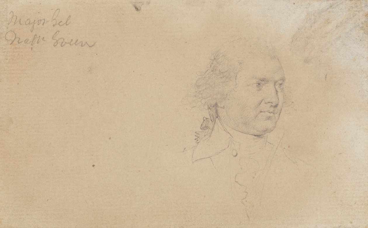 Generaal-majoor Nathanael Greene door John Trumbull