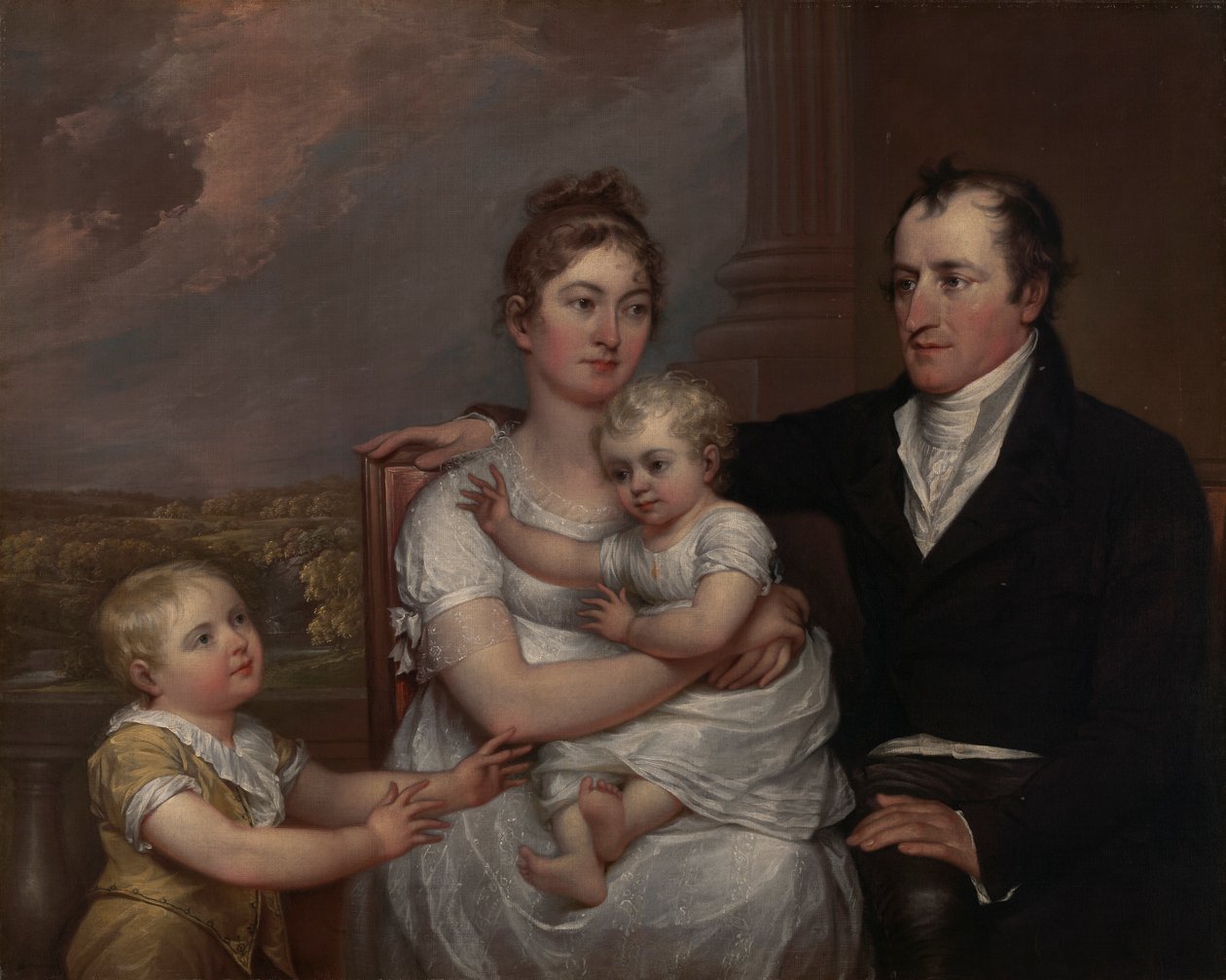 De Familie Vernet door John Trumbull