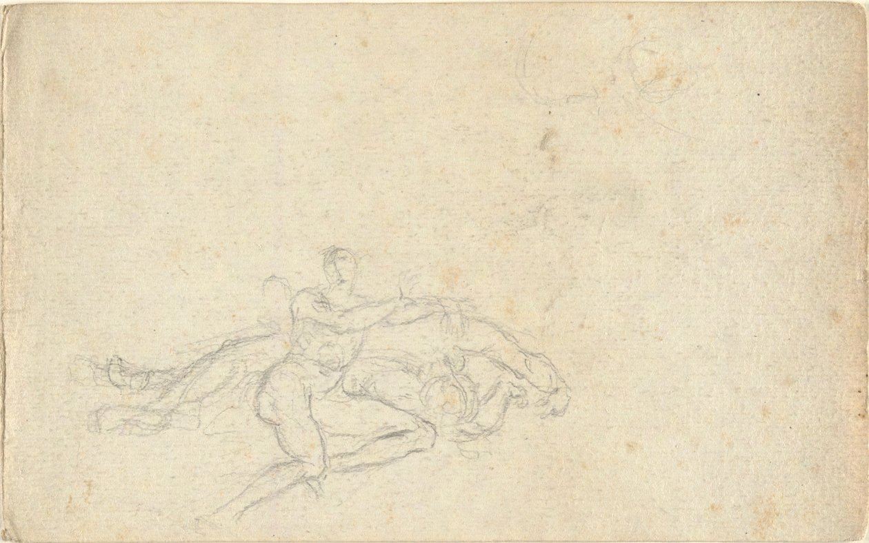 Zonder titel, uit folio: Uitzichten nabij Bath door John Trumbull
