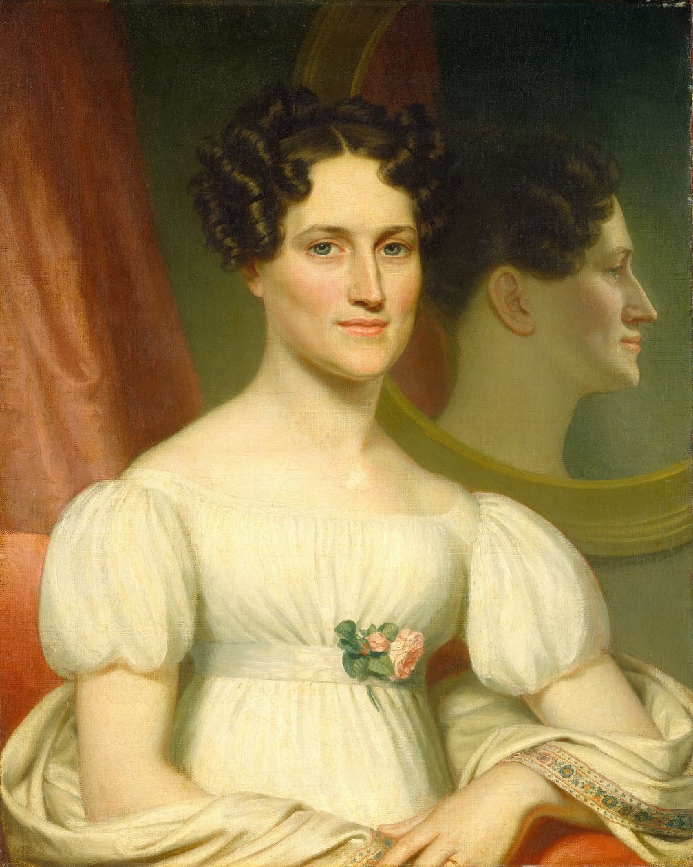 Mary Ellis Bell (Mevrouw Isaac Bell) door John Vanderlyn