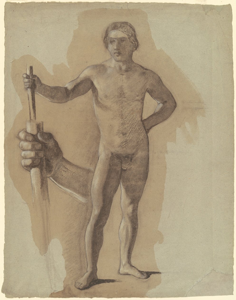 Studie voor "De Landing van Columbus" door John Vanderlyn