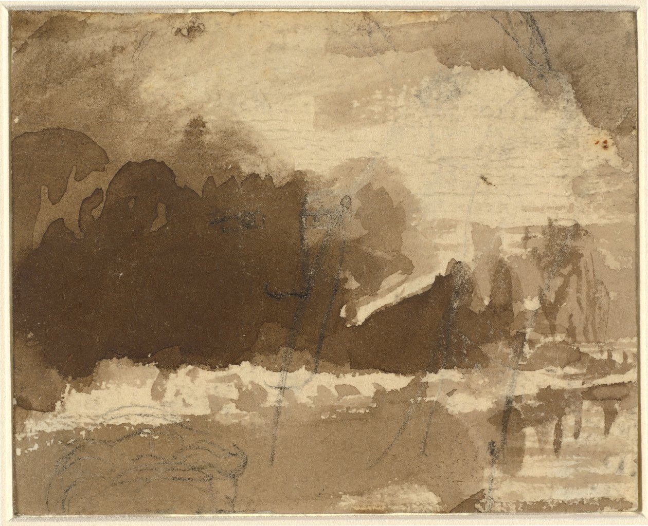 Landschapscompositie door John Varley