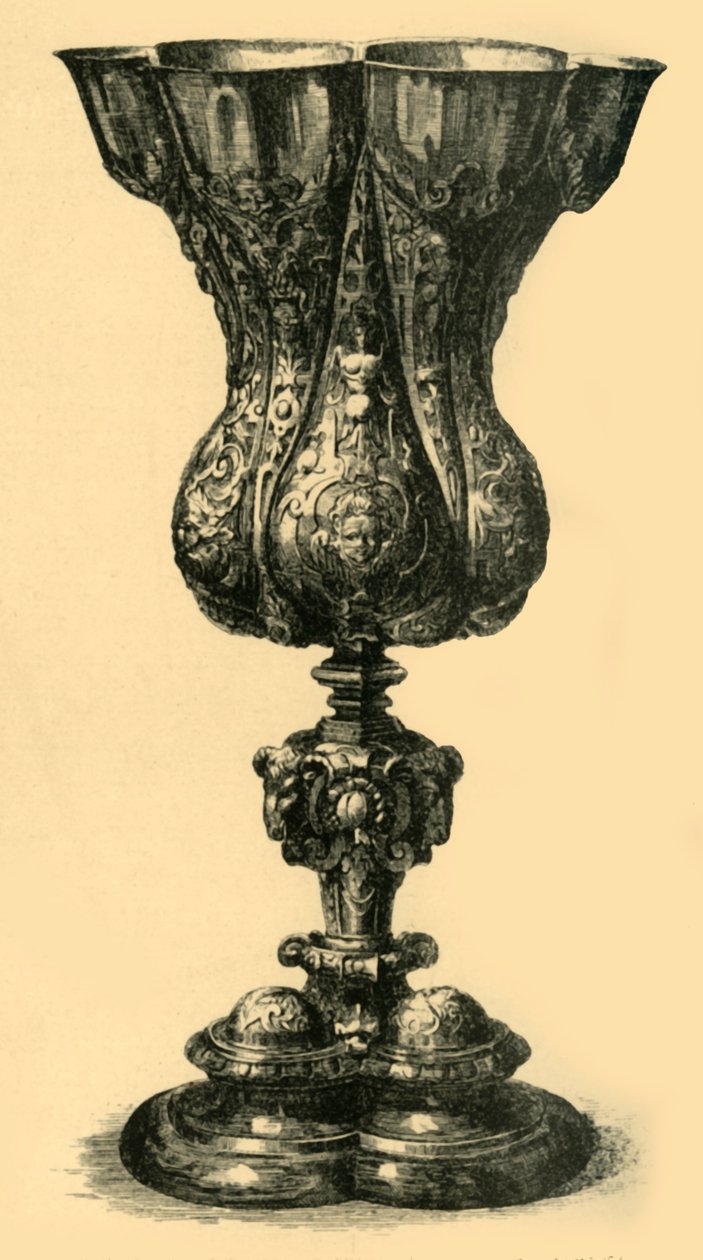 Zilveren beker, 1580-1600, 1881 door John Watkins