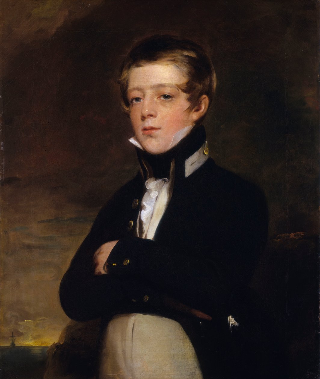 Adelborst John Russell (1811-1843) door John Watson Gordon