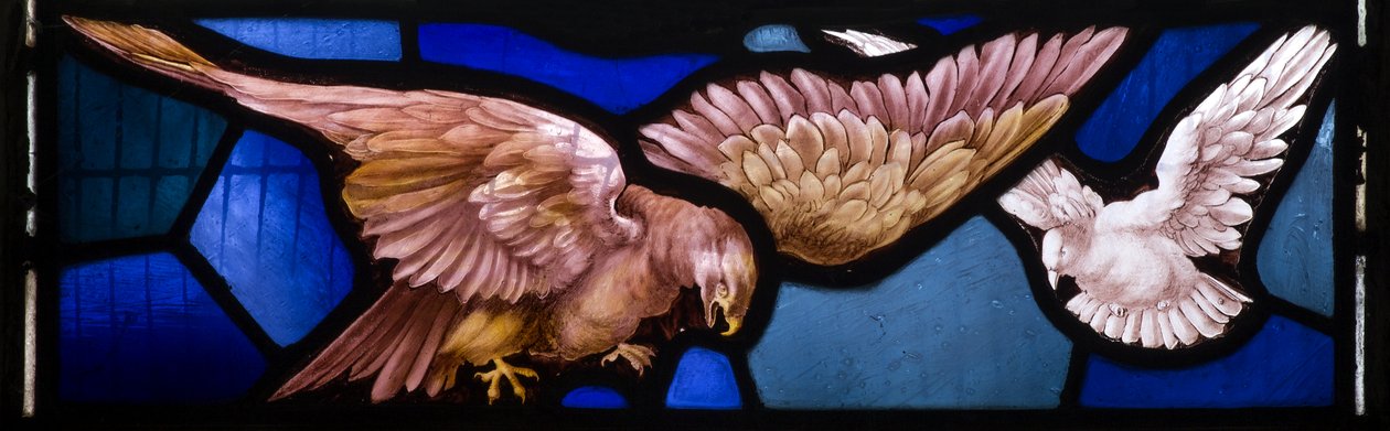 Adelaar, Te Deum, Oostraam, ca. 1888 door John William Brown