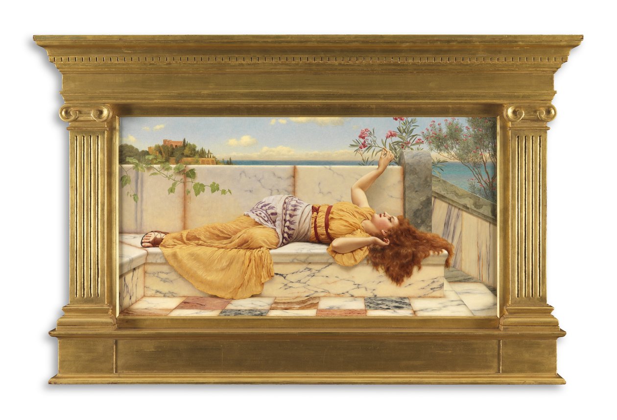Een Gelukkige Ontwaking, 1903 door John William Godward