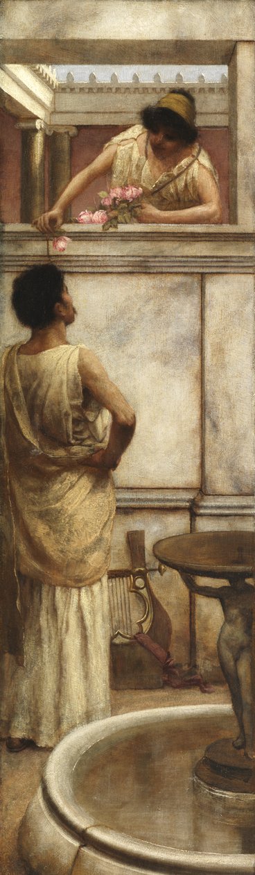 Na de serenade door John William Godward