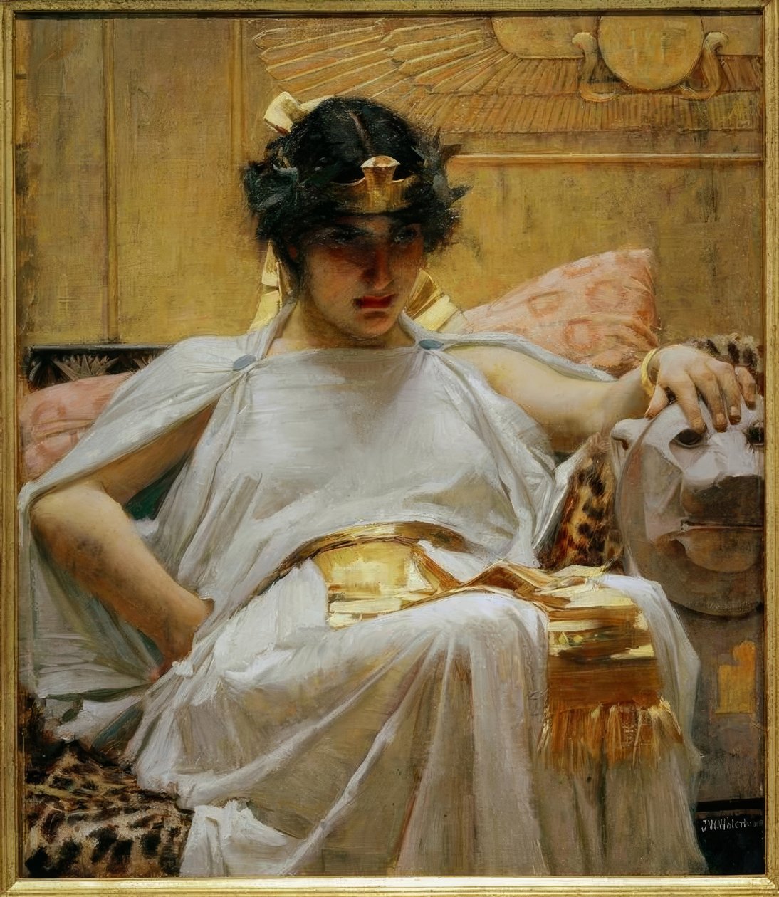 Cleopatra door John William Waterhouse