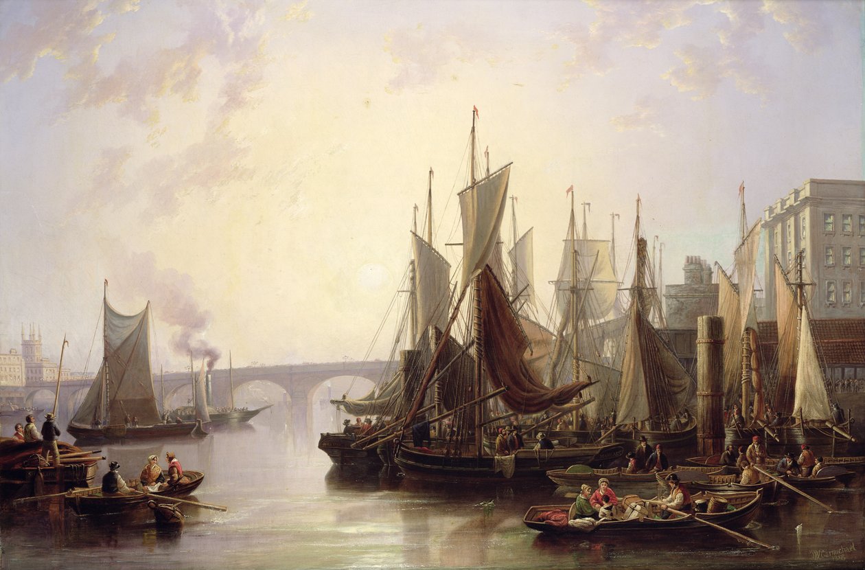 Onbekend schilderij door John Wilson Carmichael
