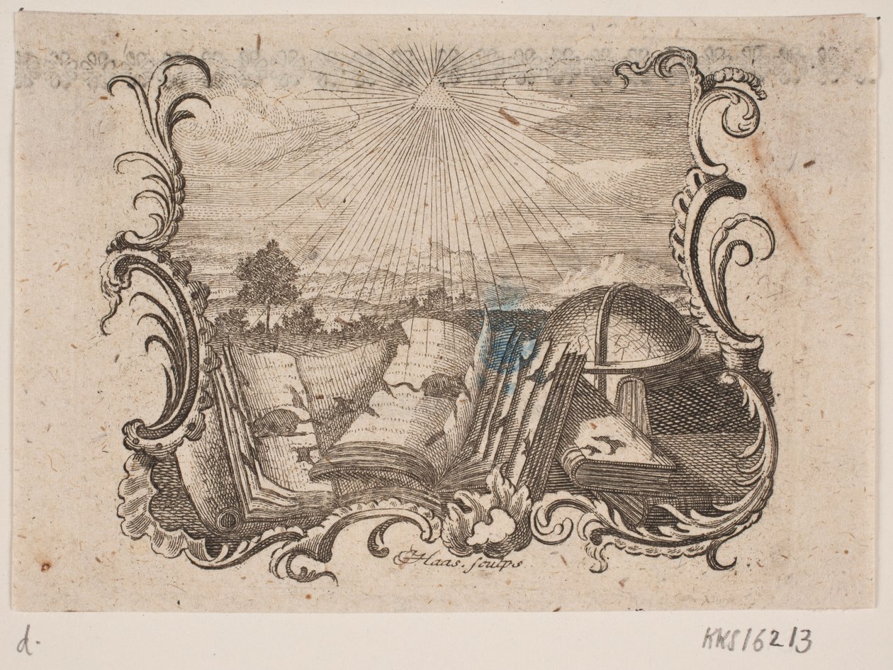 Vignet "Juridisch Collegium" door Jonas Haas