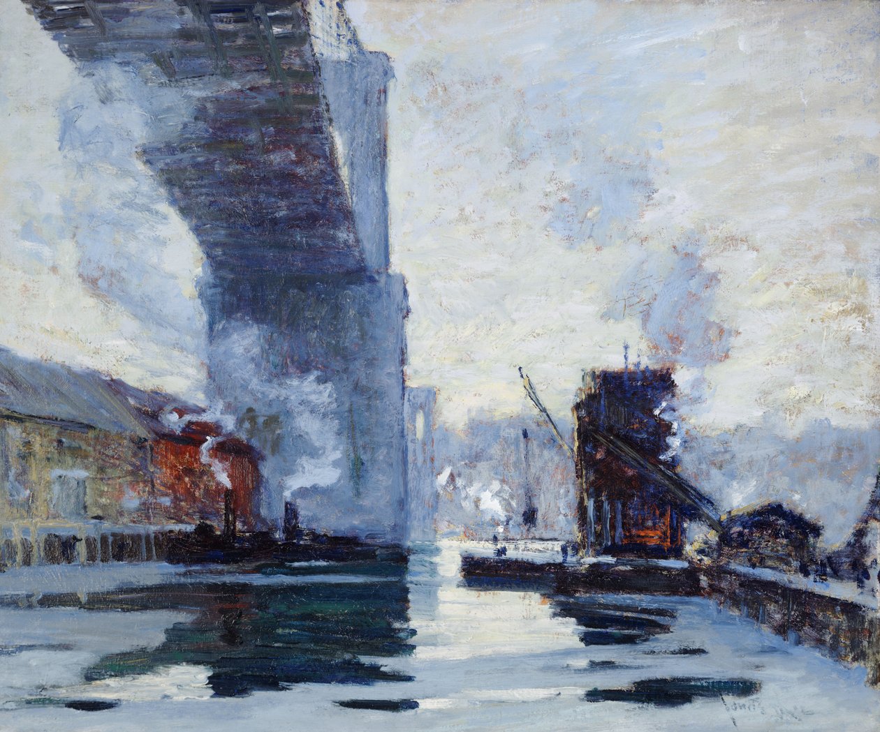 De Brug door Jonas Lie