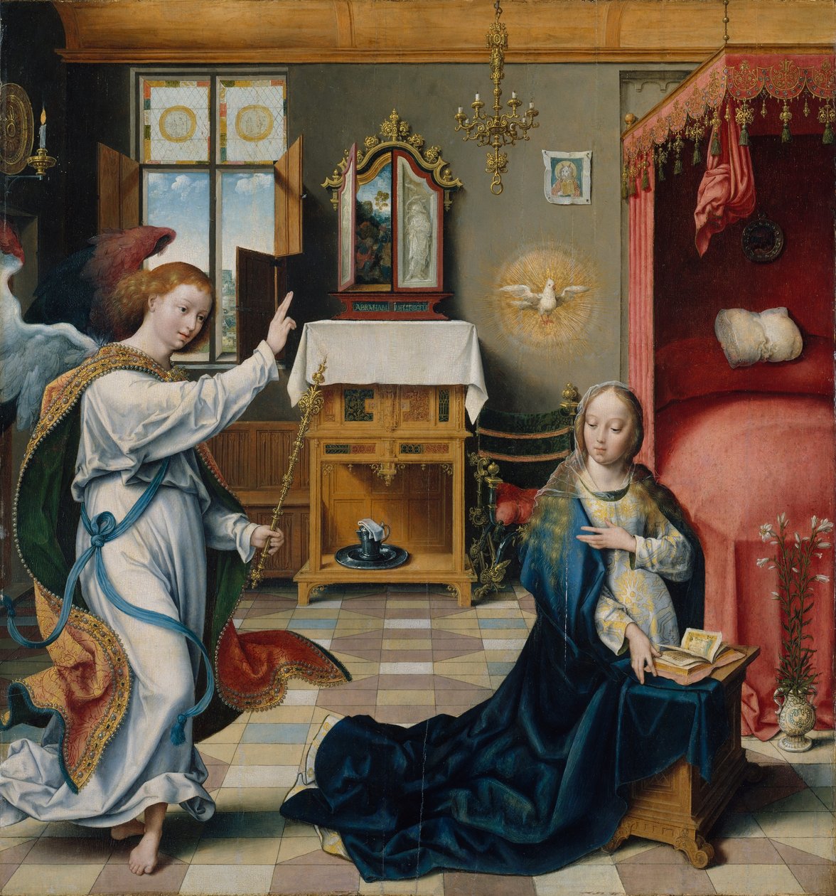 De Aankondiging door Joos van Cleve