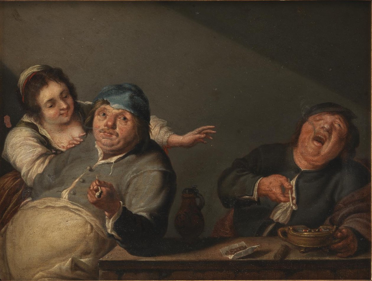 Rokers door Joos van Craesbeeck