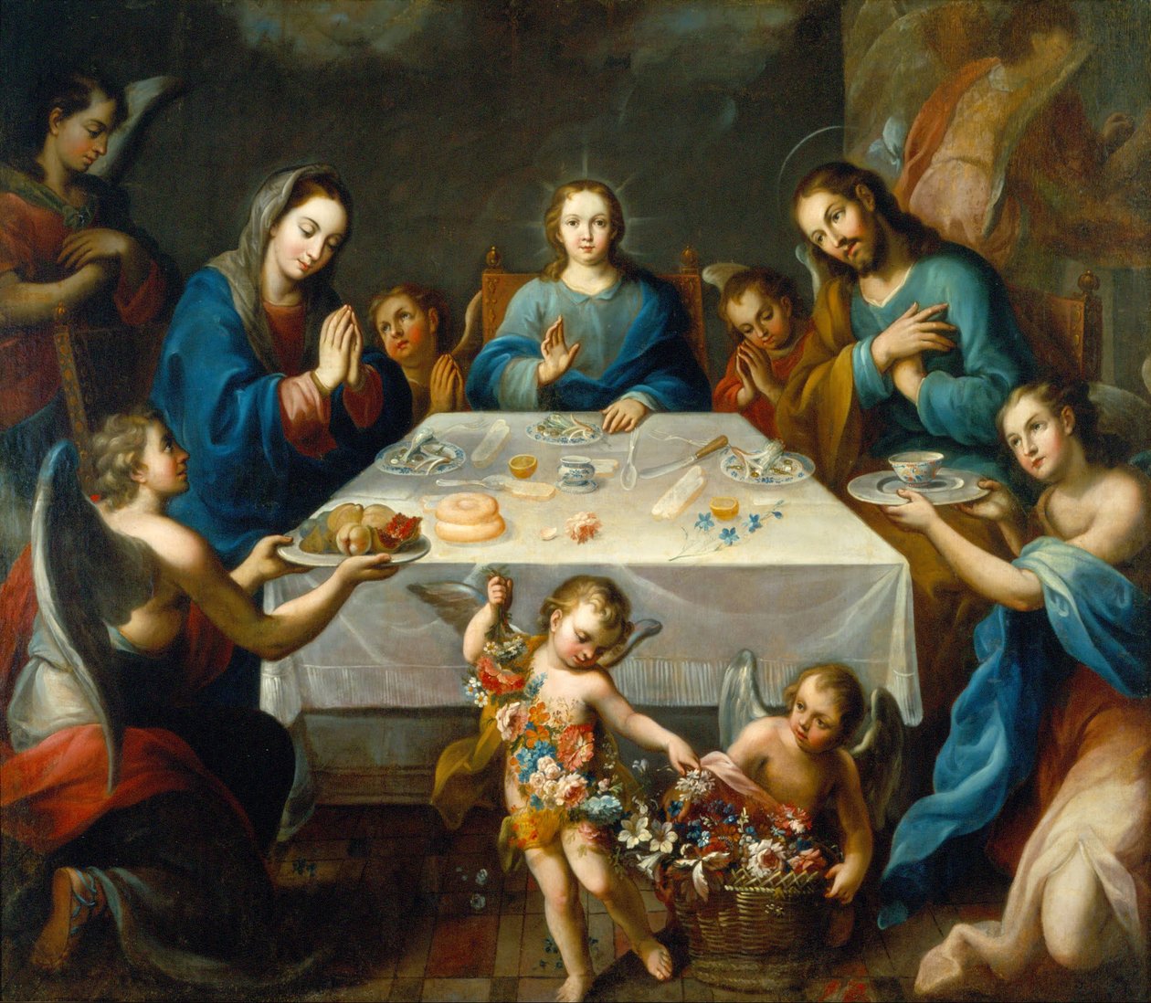 De Zegen van de Tafel door José de Alcíbar