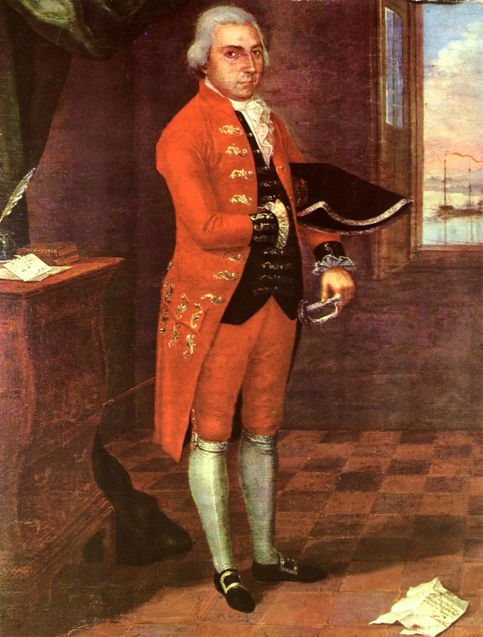 Don José Mas Ferrer door José Campeche
