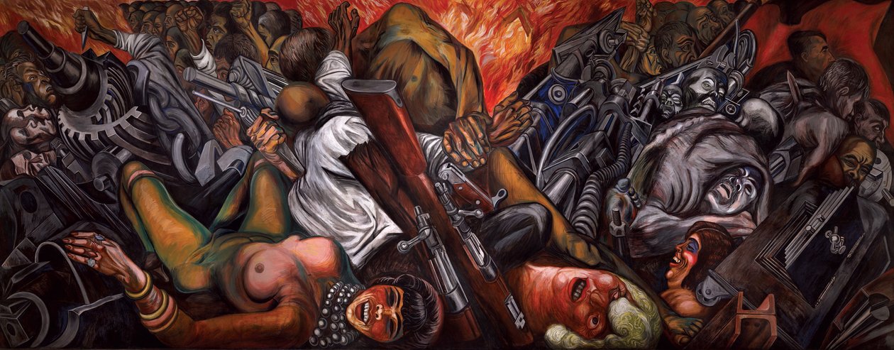 Katharsis door José Clemente Orozco