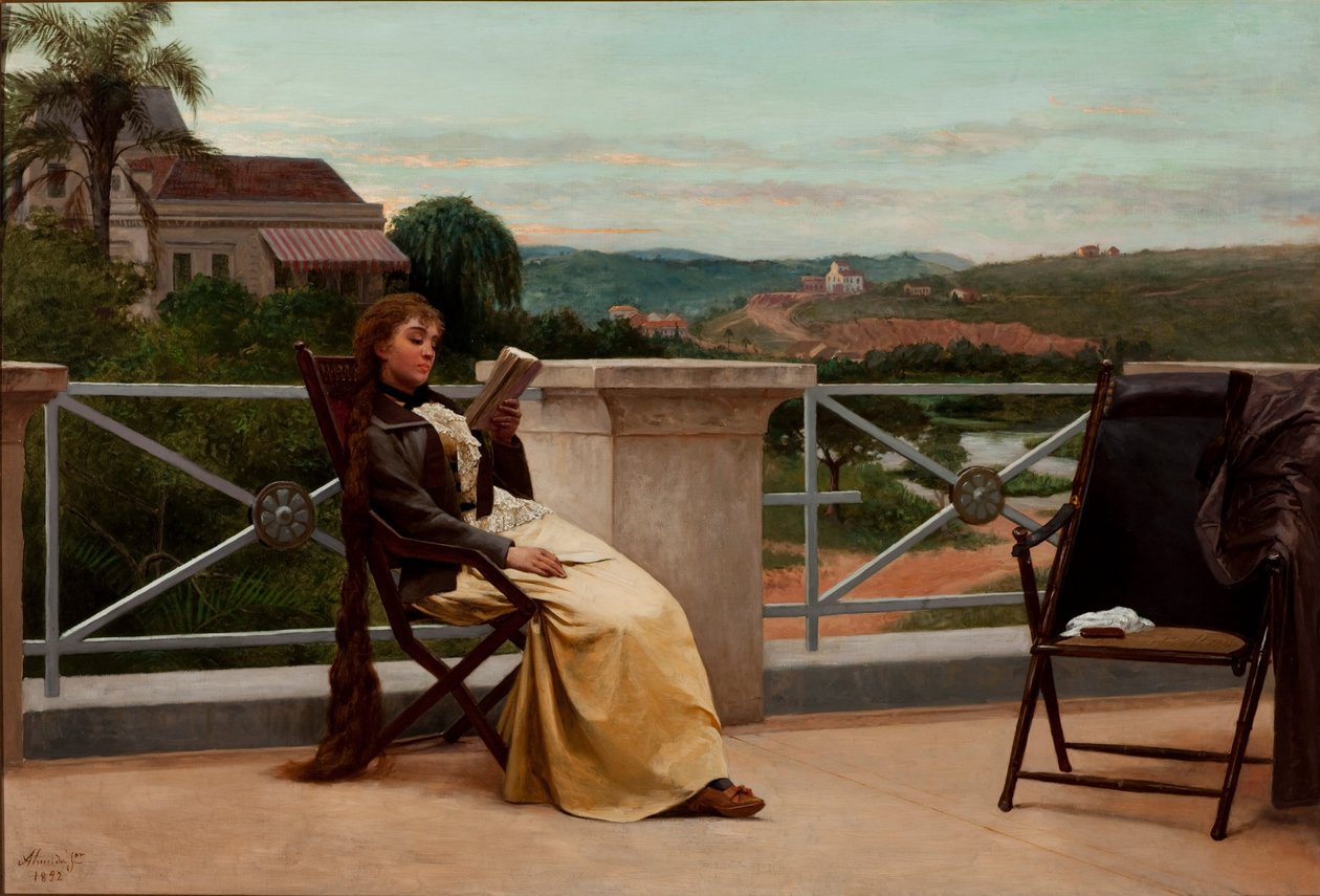 Lezen door José Ferraz de Almeida Júnior