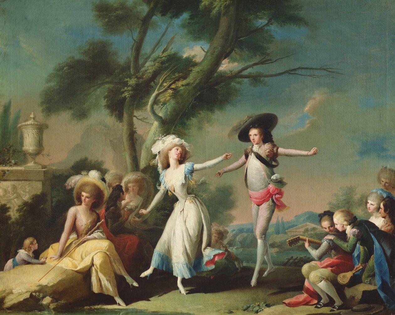 De Bolero dansen, 1790 door Jose Camaron