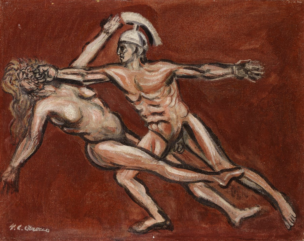 Onenigheid door José Clemente Orozco