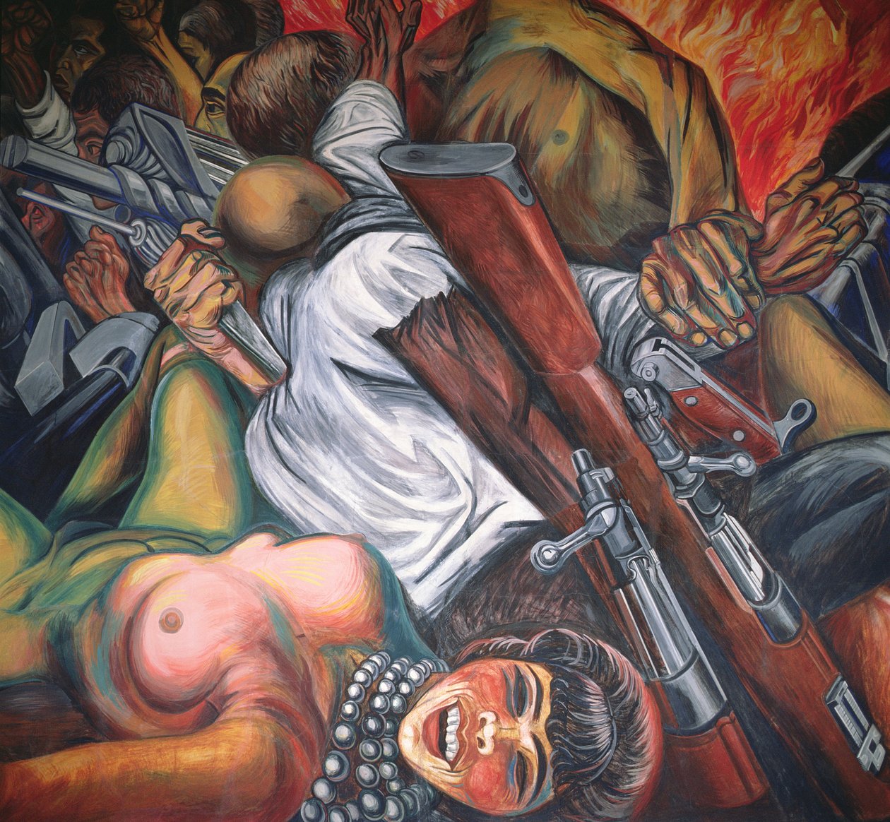 Katharsis door José Clemente Orozco