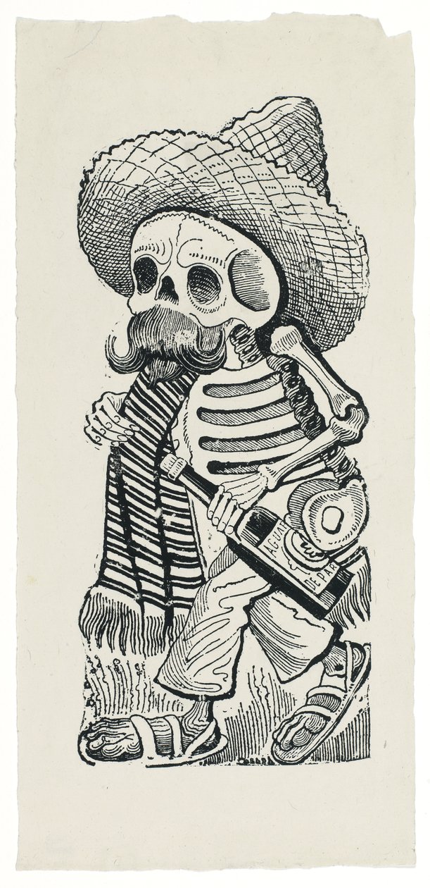Calavera de Francisco I. Madero door José Guadalupe Posada