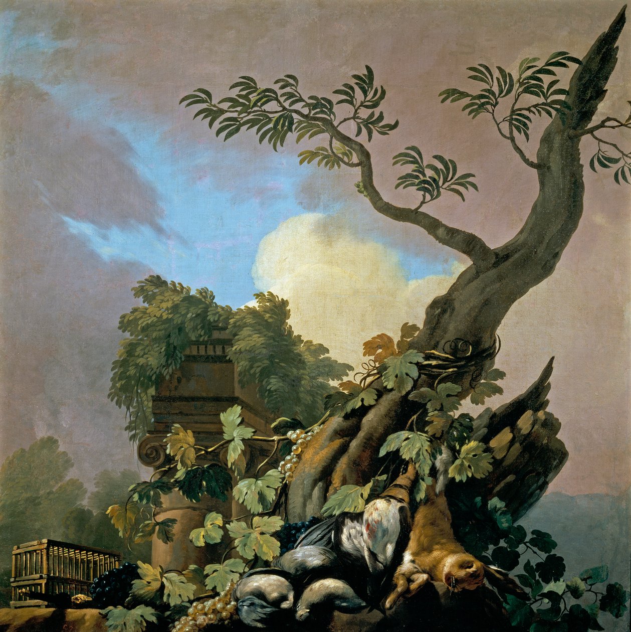 Jacht: vogels en hazen door José del Castillo