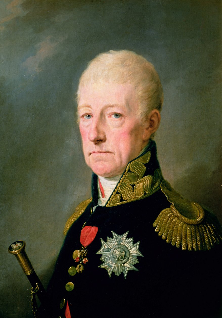 Graaf Wenzel Anton von Kaunitz (1711-94) door Josef Kreutzinger