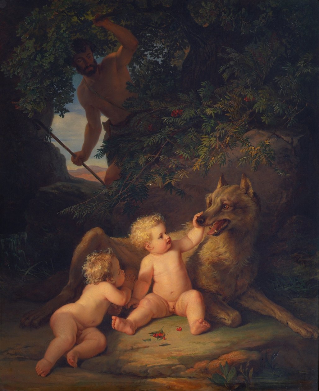 Romulus en Remus door Josef Binder