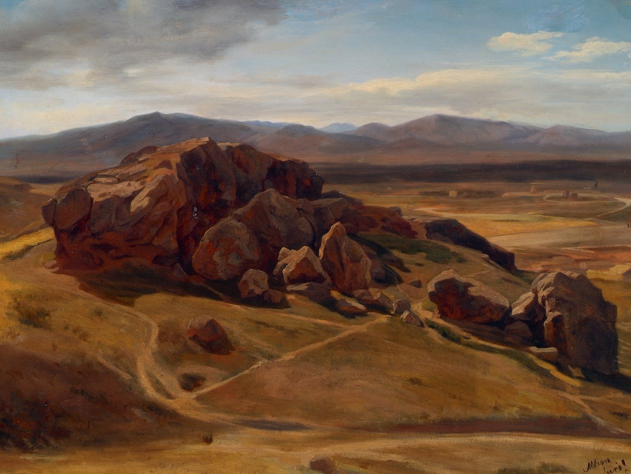 Berglandschap bij Athene (De 