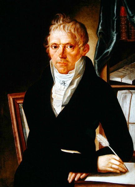 Portret van een kunstenaar door Josef Korompay