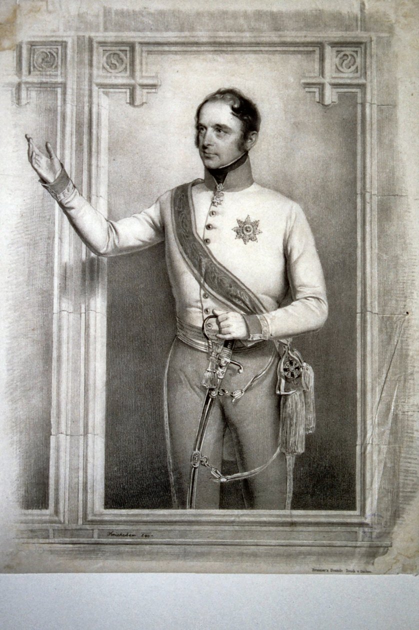 Franz Wimpffen 1840 door Josef Kriehuber