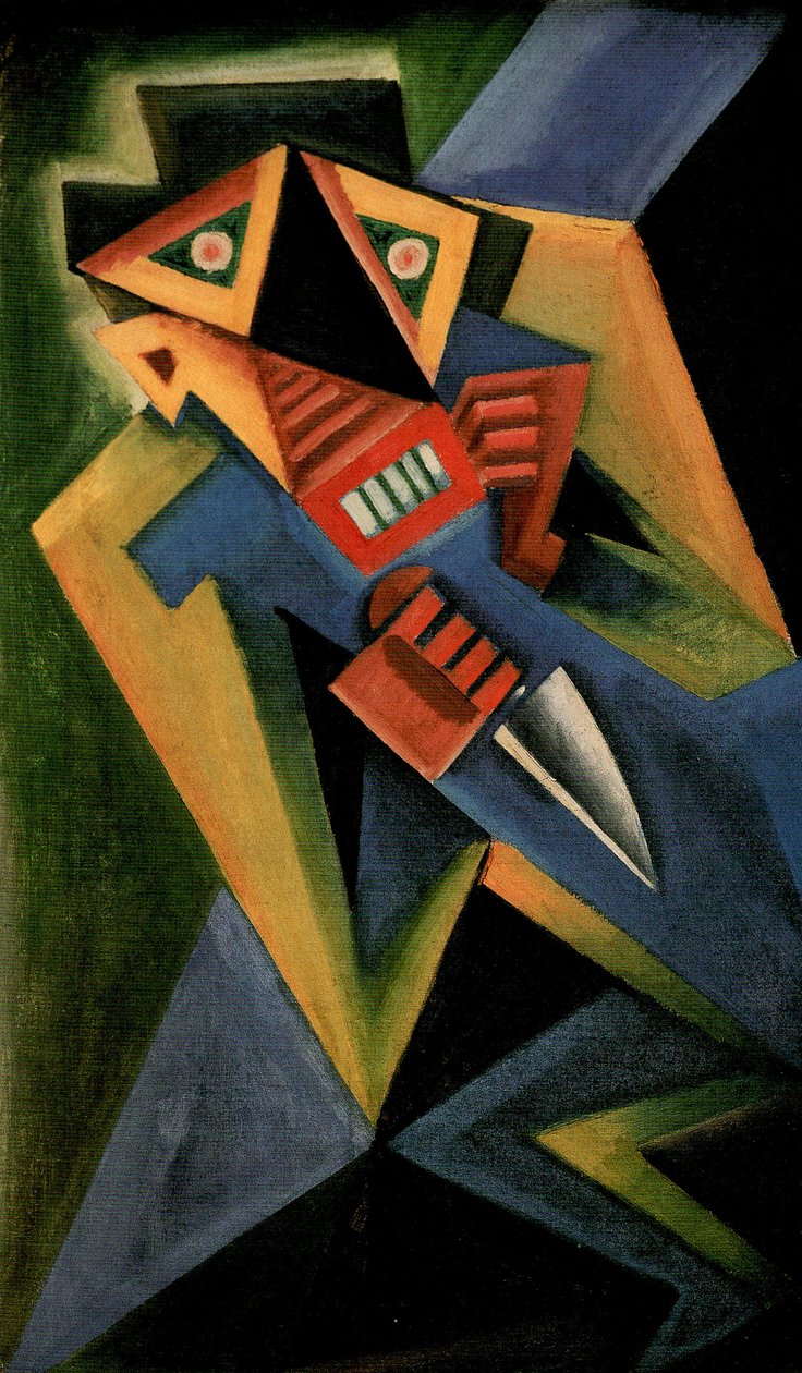 Fantomas, 1918 door Josef Čapek