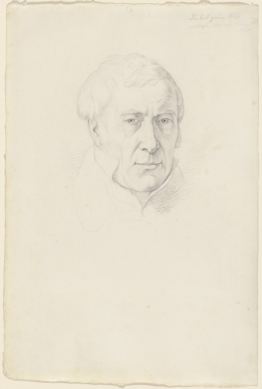 Prins Massimiliano Massimi door Josef von Führich