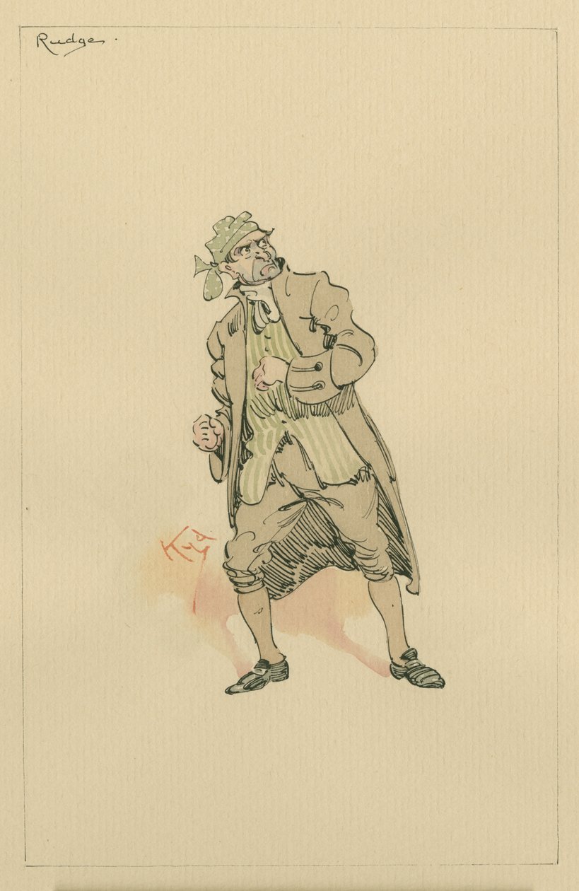 Barnaby Rudge Sr, ca. 1920s door Joseph Clayton Clarke