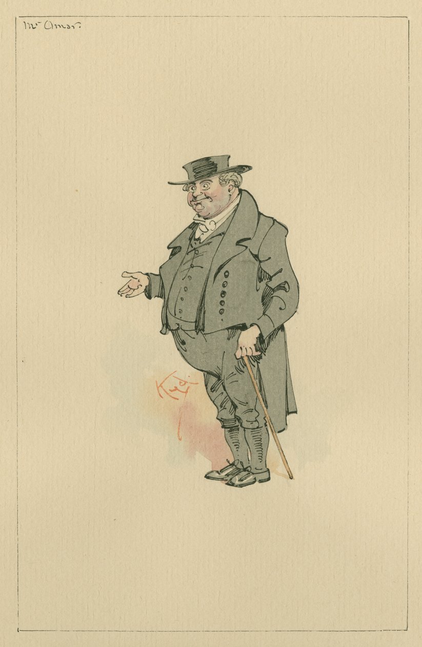 Mr Omar, ca. 1920s door Joseph Clayton Clarke