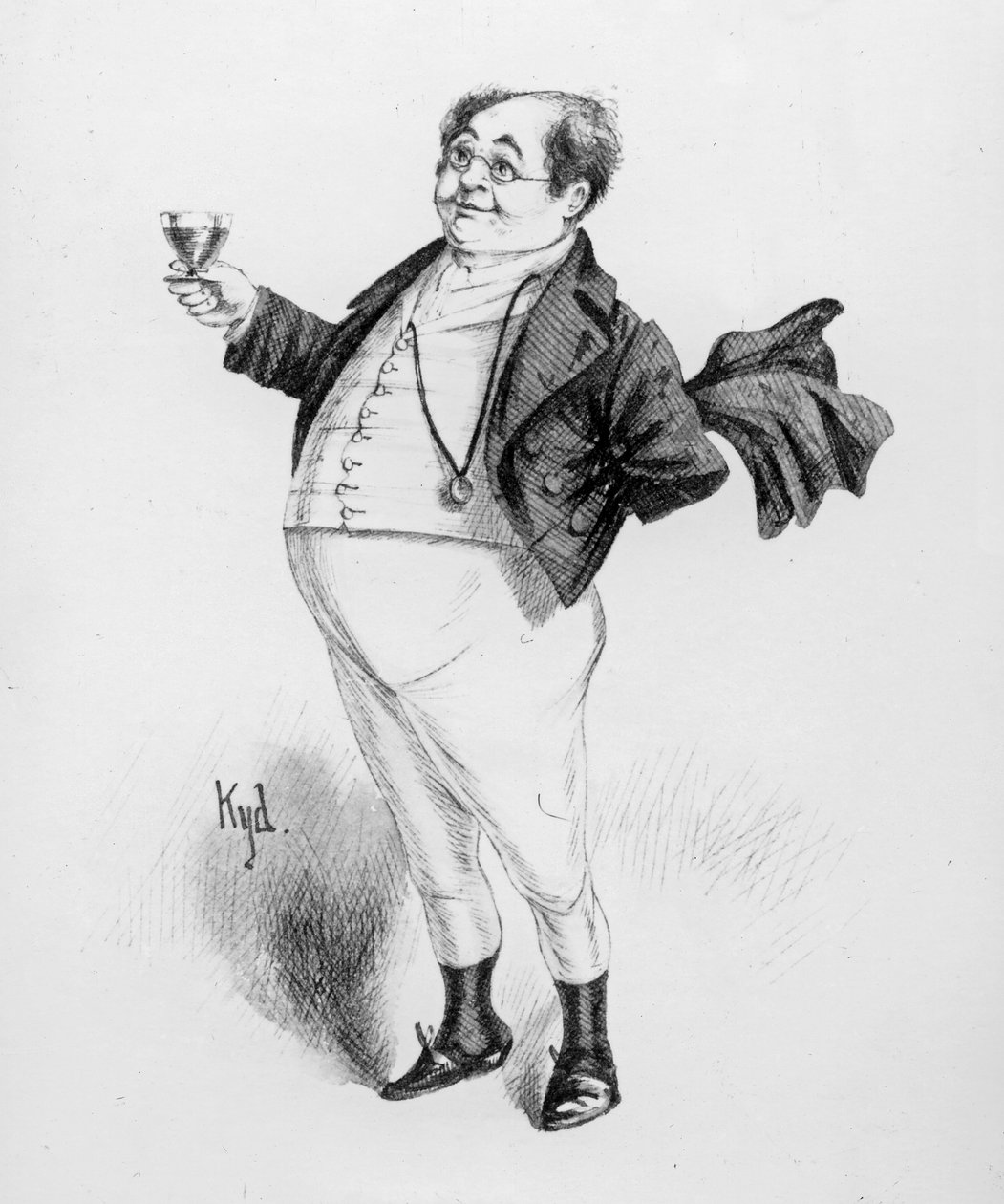 Mr. Pickwick, een personage uit 